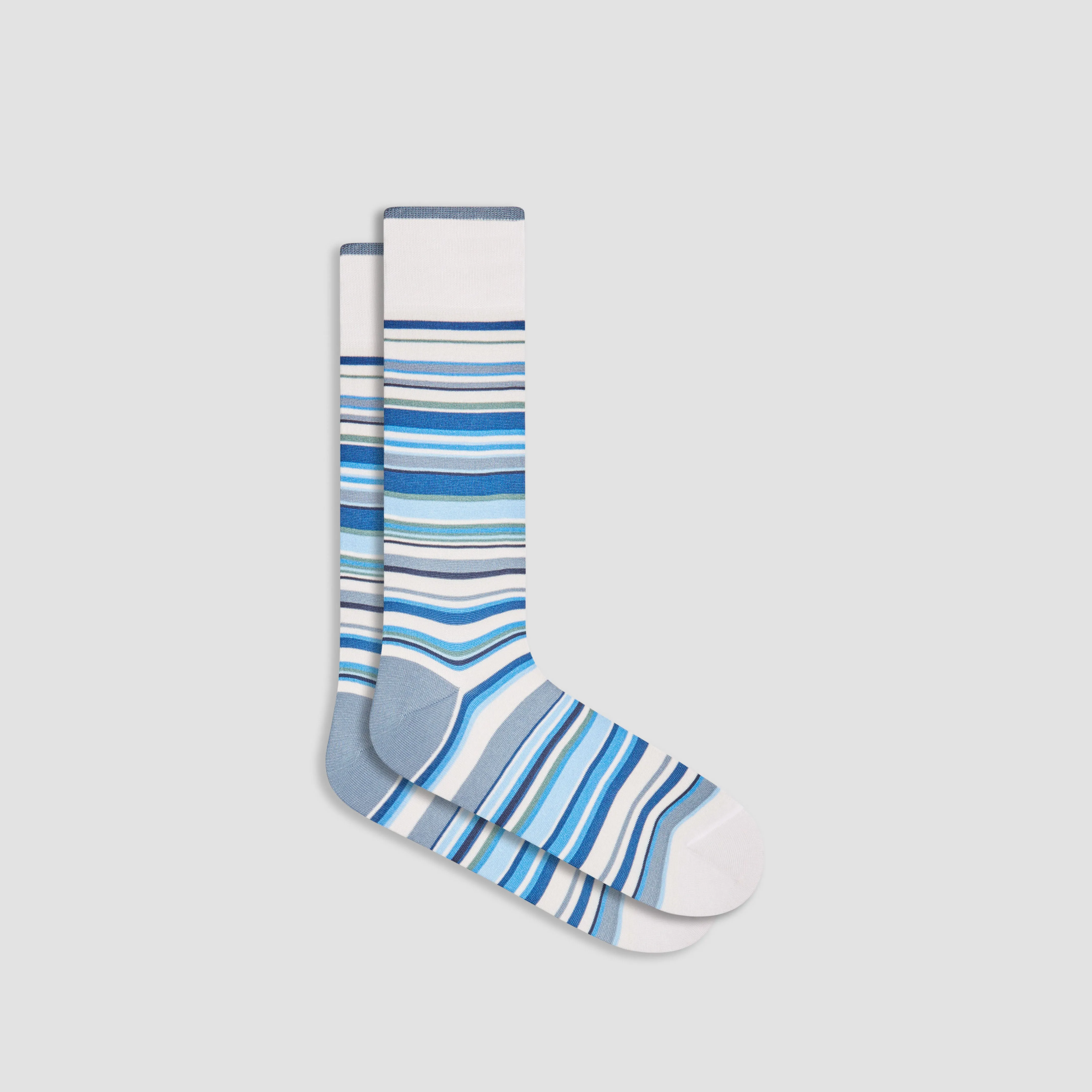 Striped Mid-Calf Socks