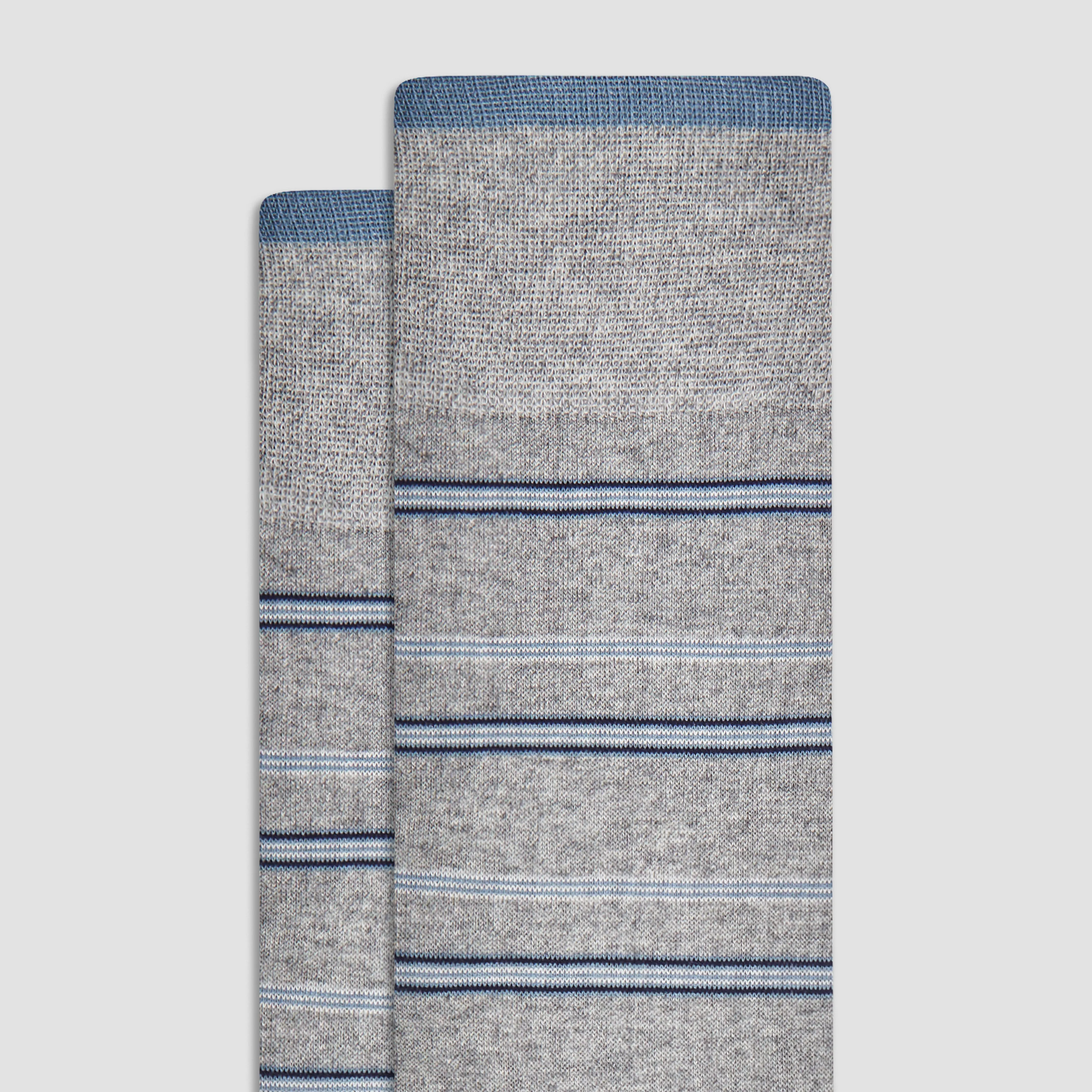 Striped Mid-Calf Socks