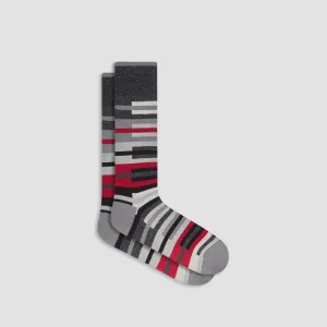 Striped Mid-Calf Socks