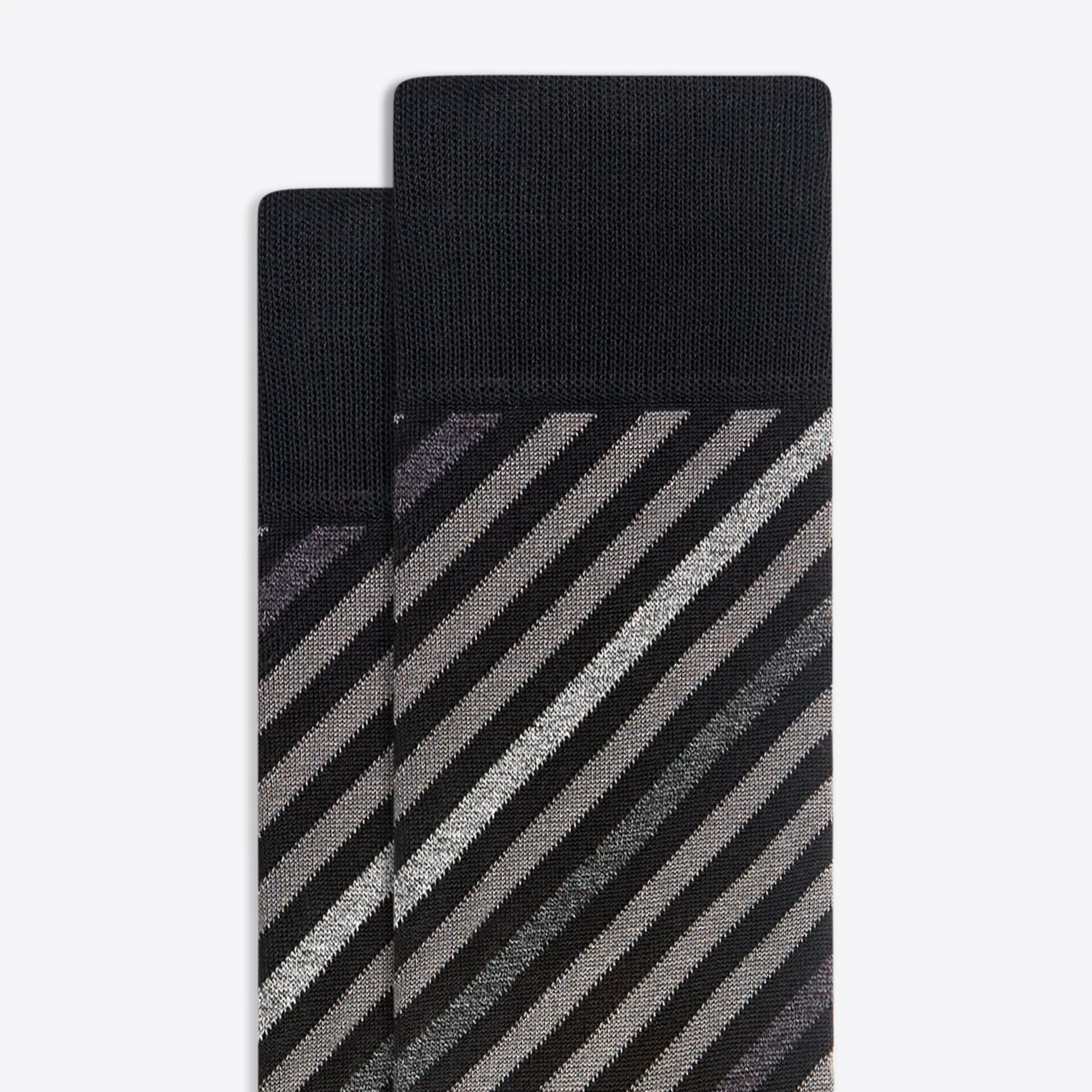 Striped Mid-Calf Socks