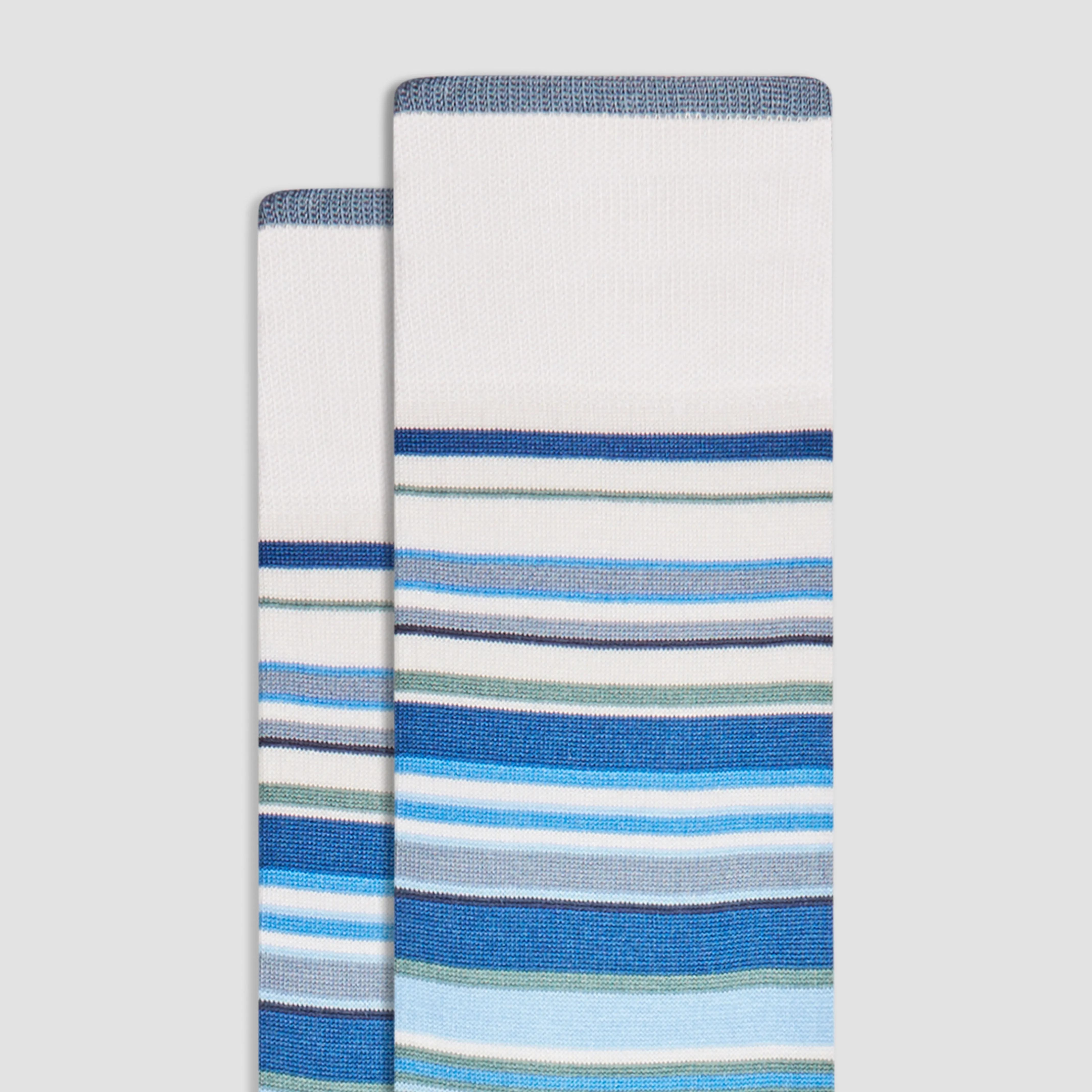 Striped Mid-Calf Socks