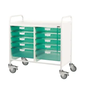 Sunflower - VISTA 100 Trolley - 8 Single/2 Double Trays
