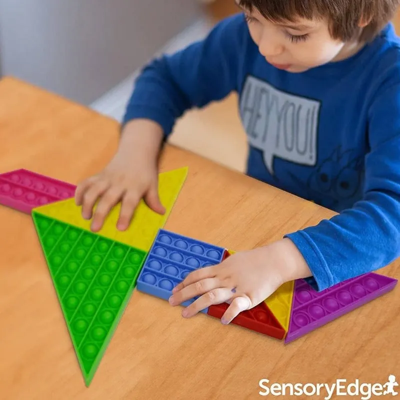 Tangram Silicone Bubble Pop Set