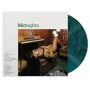 Taylor Swift – Midnights (Jade Green Color Vinyl) LP Record