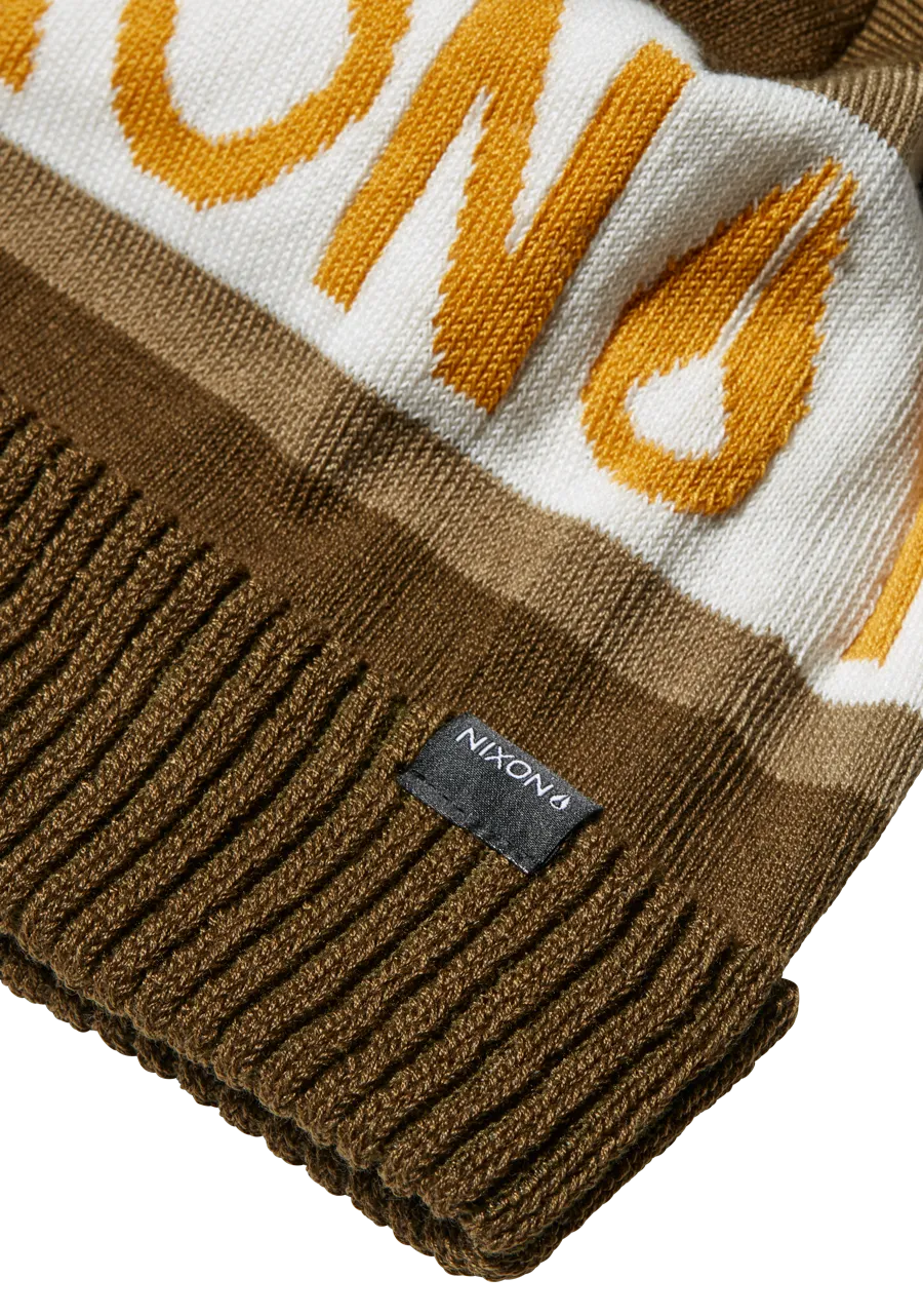 Teamster Beanie - Blue / Orange