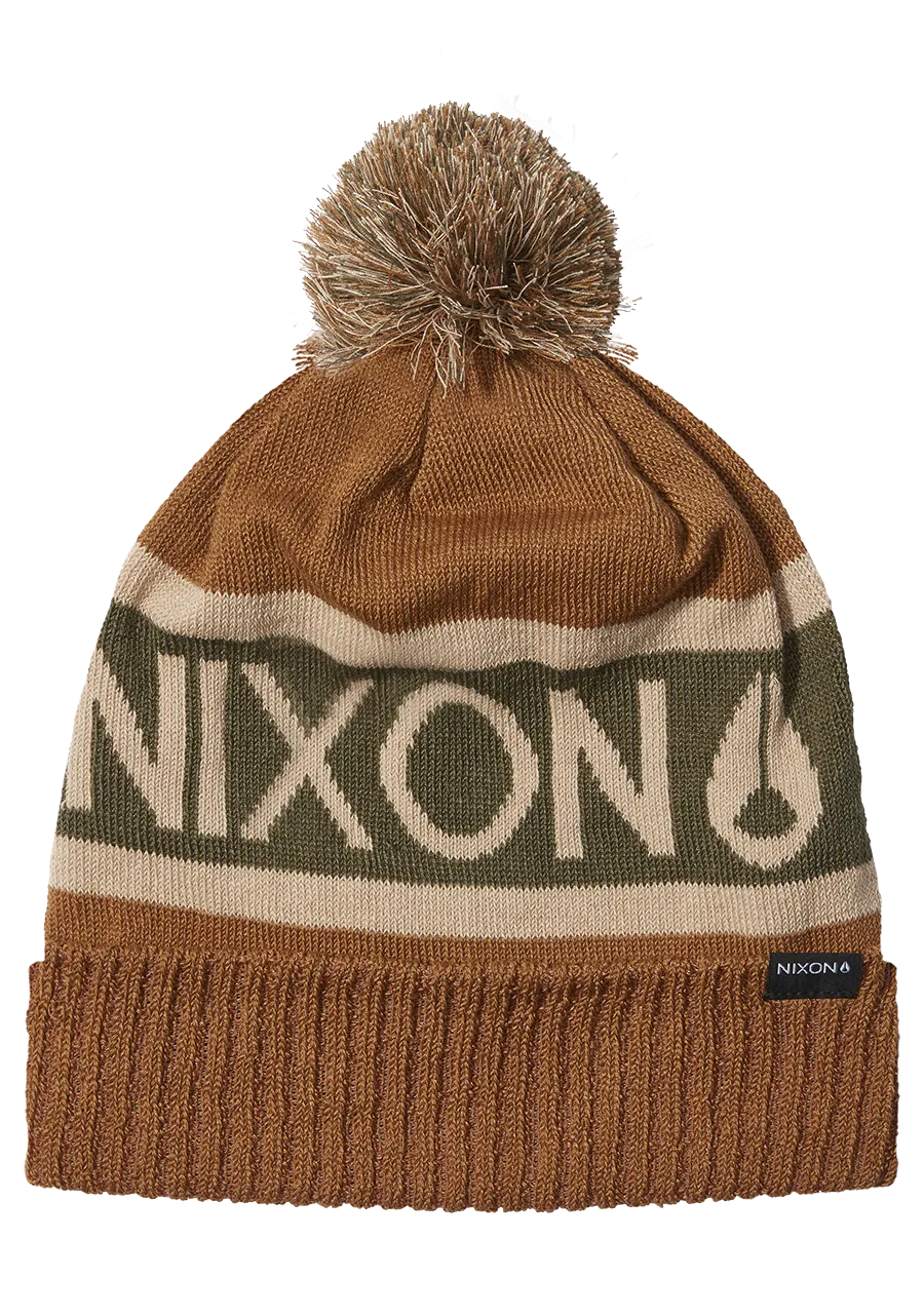 Teamster Beanie - Blue / Orange
