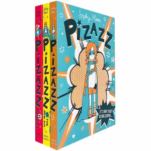 The Super Awesome New Superhero Pizazz Series 3 Books Collection Set By Sophy Henn