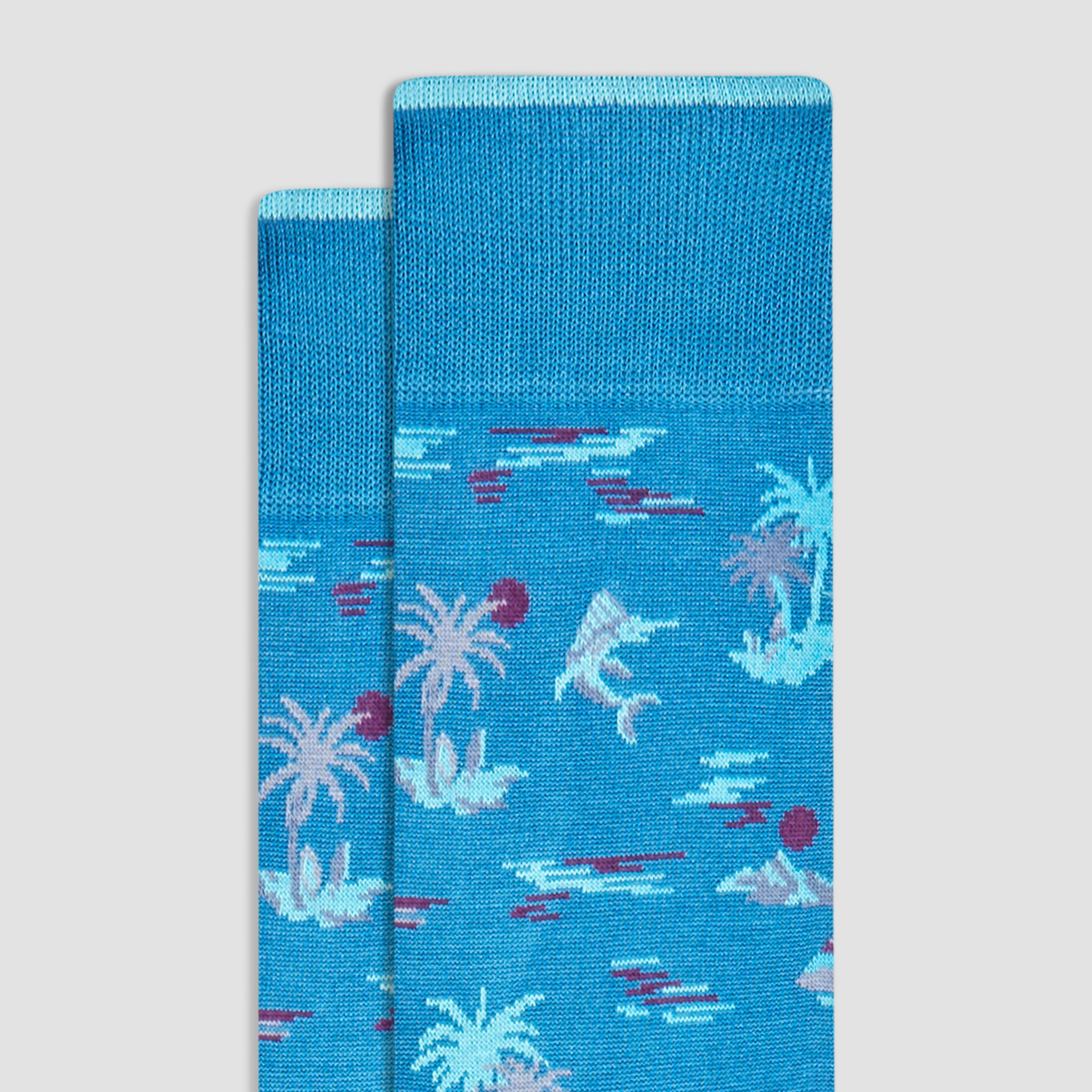 Tropical Mid-Calf Socks