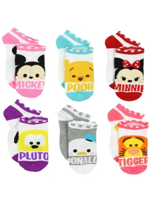 Tsum Tsum Socks 6-Pack