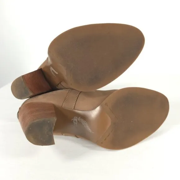 UGG Ankle Cobie Nubuck Leather Heel Chelsea Bootie 1010191 Size 9