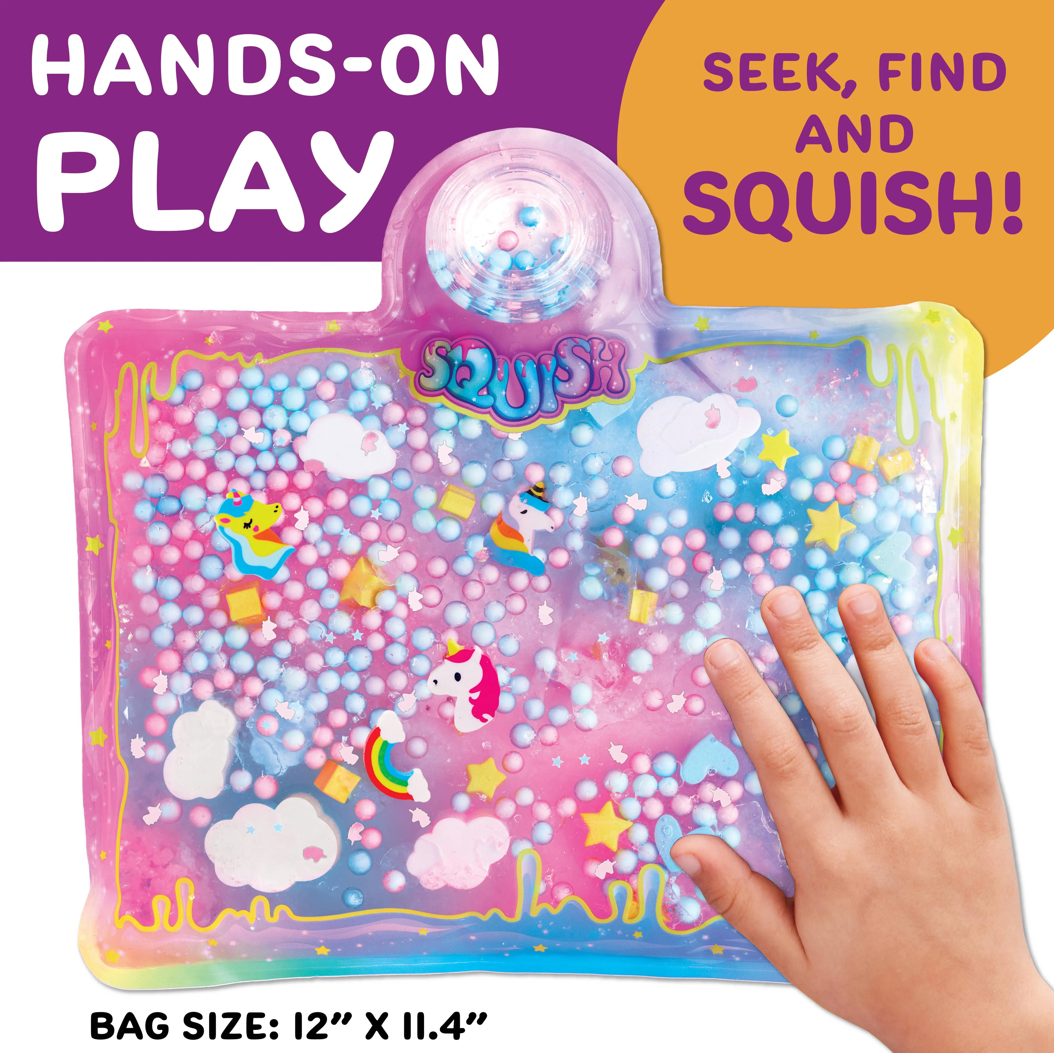 Unicorn Mix and Make Your Own Super Squish Fidget Bag Craft Kit
