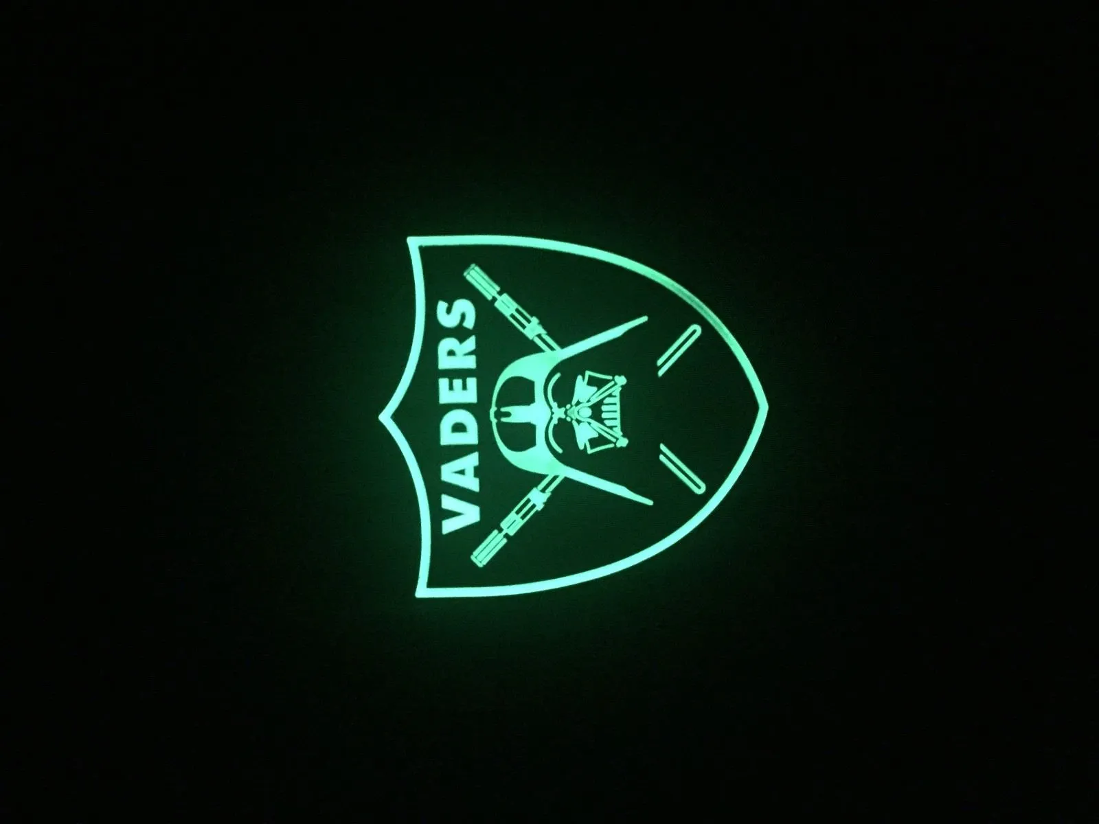 VADERS 3D PVC GITD MORALE PATCH