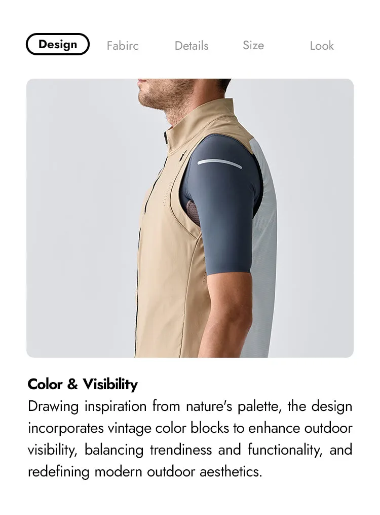 VALORE KIRI WINDPROOF VEST KHAKI