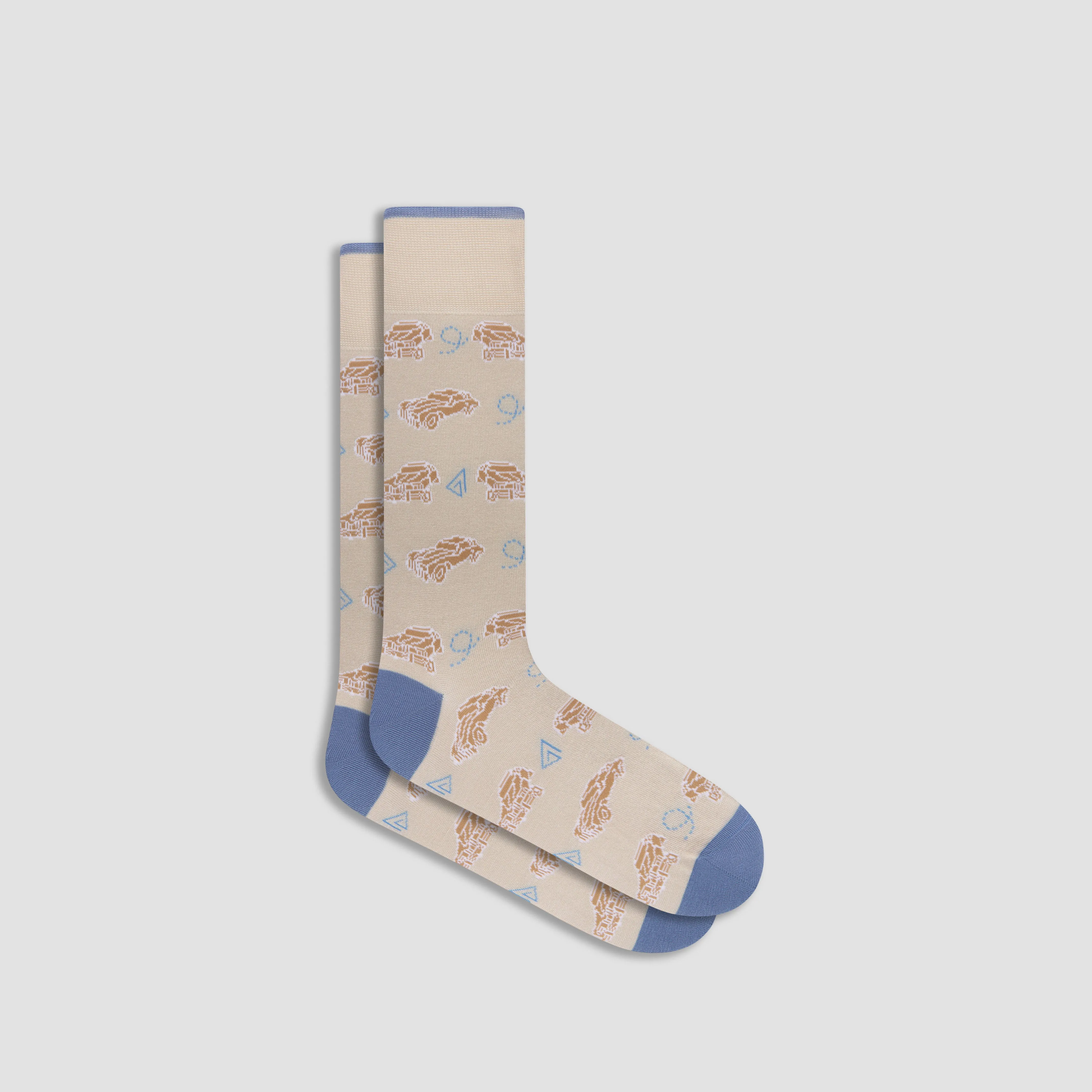 Vintage Car Mid-Calf Socks