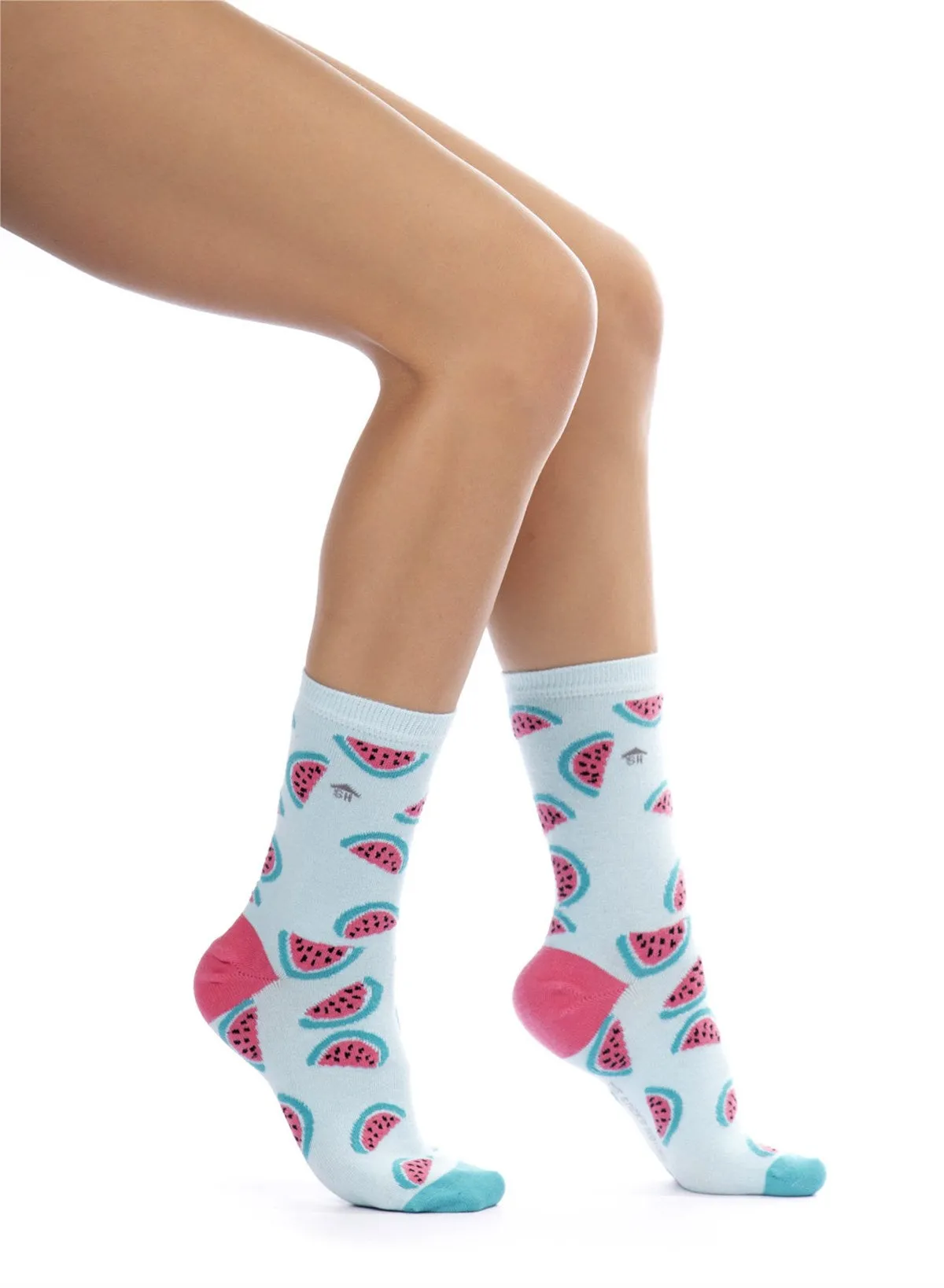 Watermelon Design Women Socks