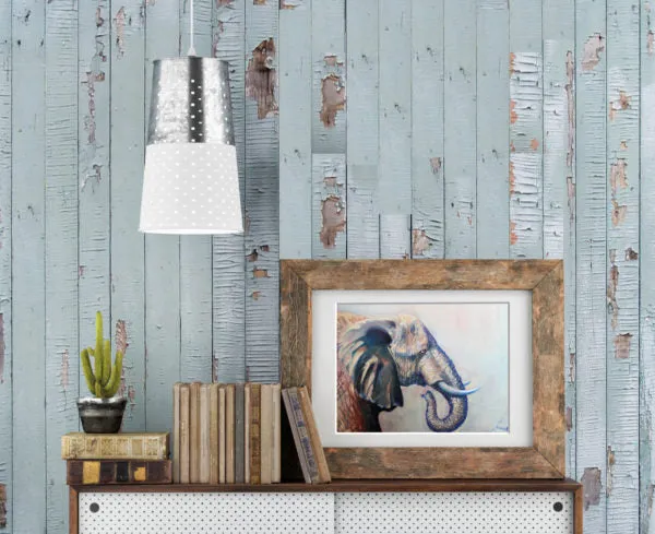 Wildlife Animal Elephant Prints “Beautiful Giant” Canvas Wall Art