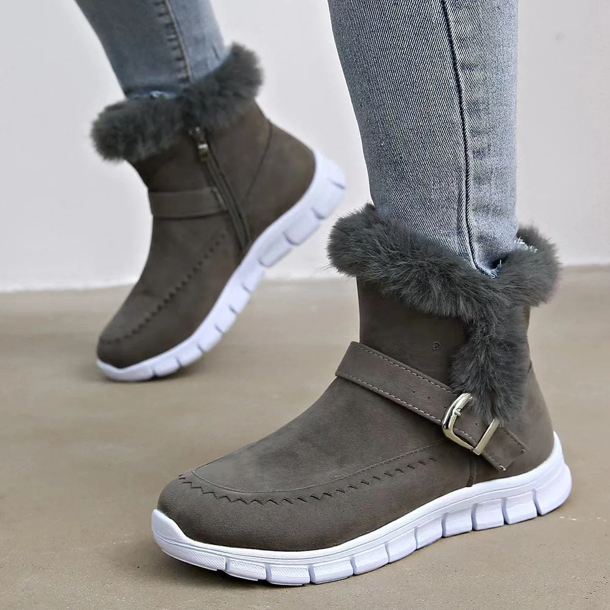 Winter Thermal Insulated Snow Boots