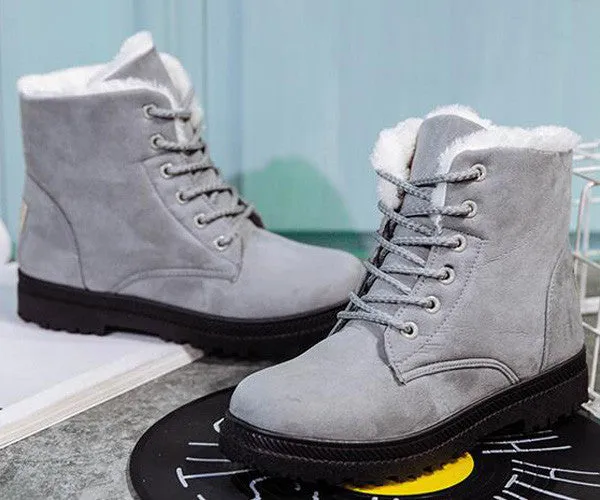 Women men boots Botas arrival winter boots warm snow boots fashion platform ankle boots unisex shoes