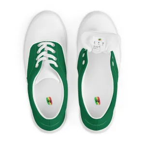 Women’s lace-up canvas shoes