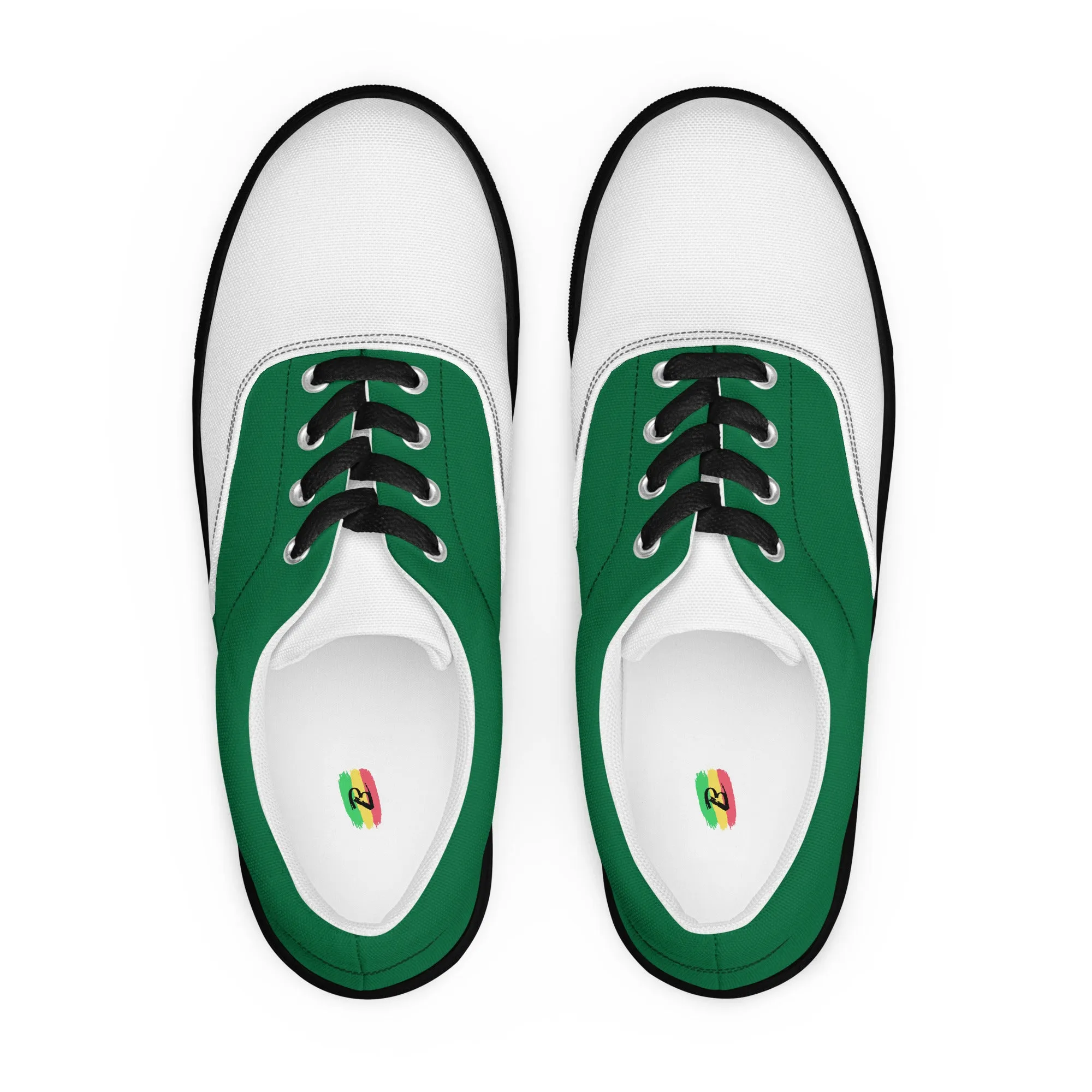 Women’s lace-up canvas shoes