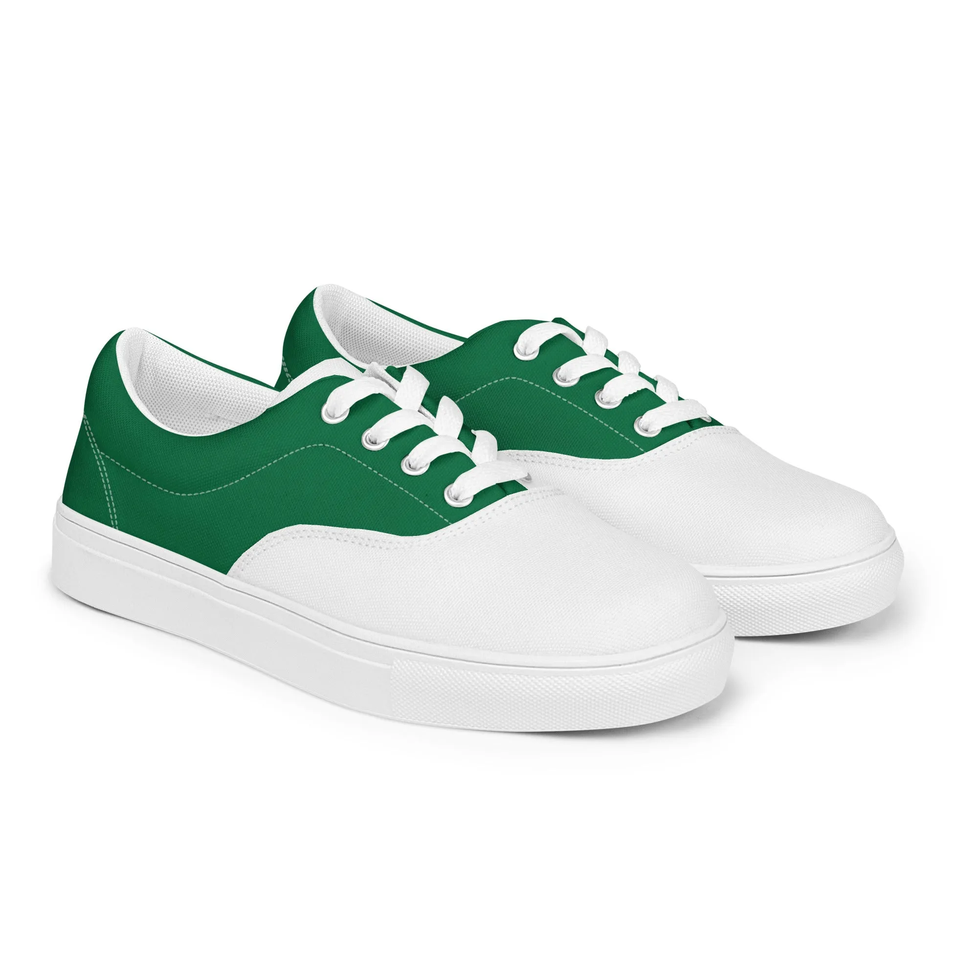 Women’s lace-up canvas shoes