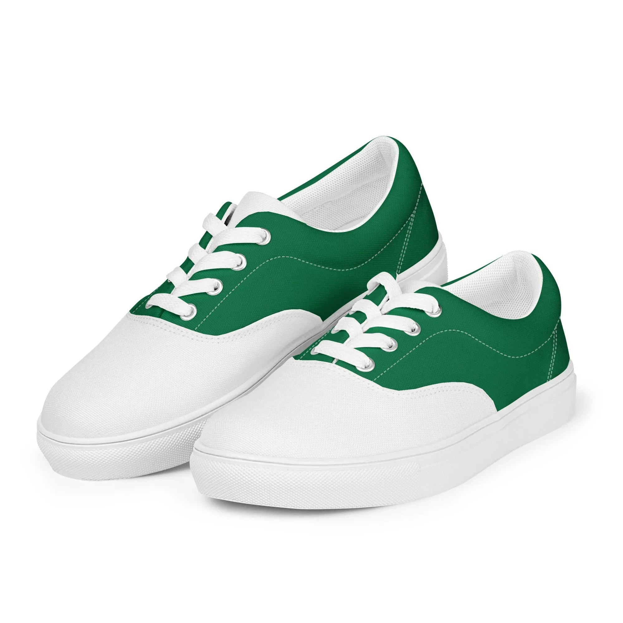 Women’s lace-up canvas shoes