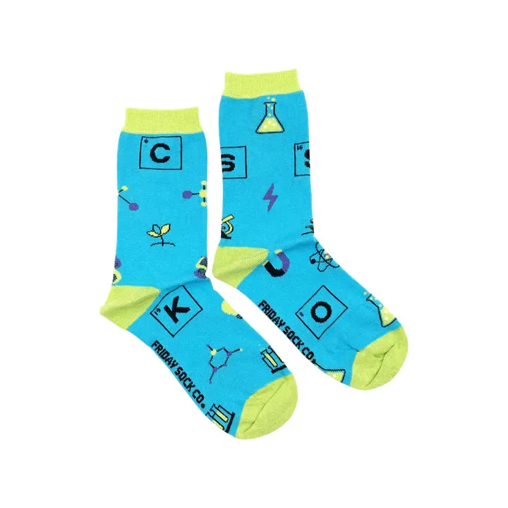 Women's Science Elements Mismatched Socks