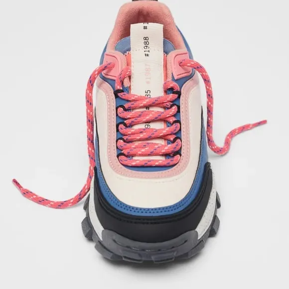 ZARA TRAINERS WITH TRACK SOLE SZ 6 / 39