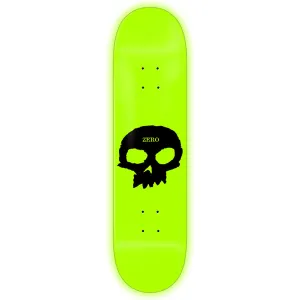 Zero - GITD Single Skull 8.5 Skateboard Deck
